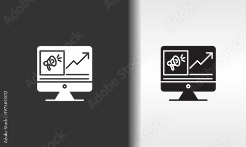 Ads Traffic Vector, Icon Or Logo Sign Isolated Symbol Illustration