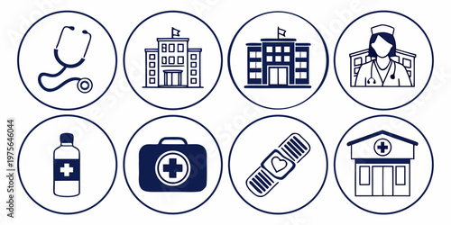 Various kitchen and dining utensils and tools illustration