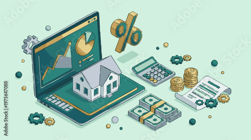 Real Estate Investment and Home Loan Planning with Financial Analytics