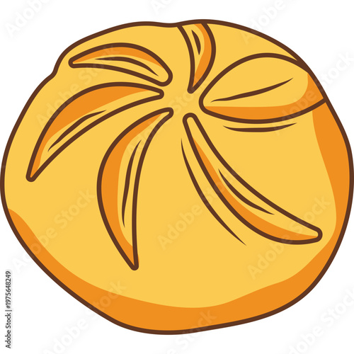 Hand Drawn Khinkali Dumpling Icon