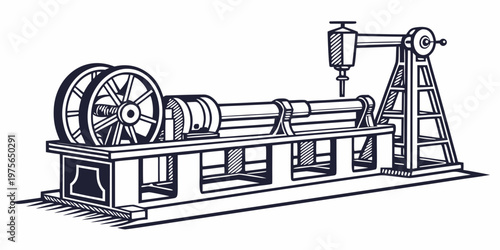 An old steam locomotive with a tender traveling on tracks