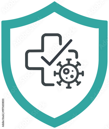 방역 위생관리 클린 서비스 아이콘 일러스트