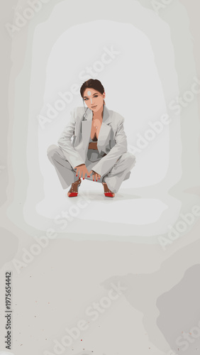 A calming, minimalist backdrop in soft neutral tones. Perfect for website design, presentations, or adding subtle texture to digital projects, creatin