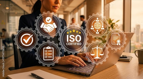 Business Certification and Standards with ISO Quality Management Interface