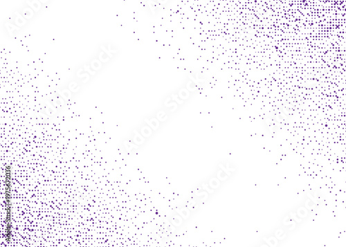 Abstract textured background with scattered purple dots and white space abstract background