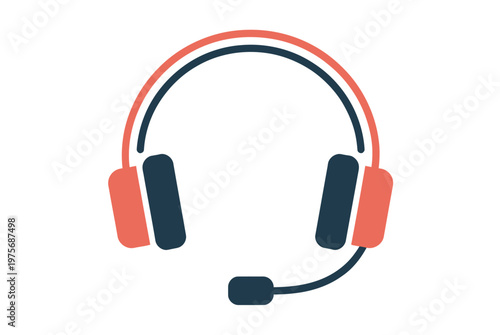 Customer Support Headset Service Icon