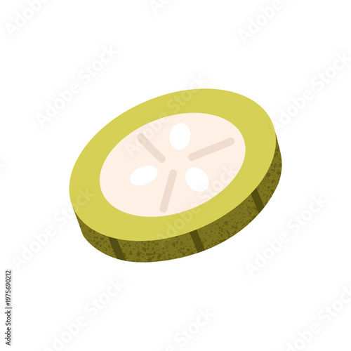 Cucumber slice