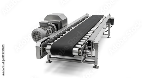 Industrial conveyor belt system