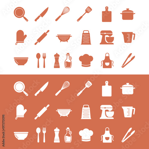 Kitchen Utensils and Cooking Tools.