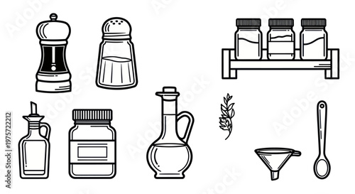 Kitchen Utensils and Food Containers.