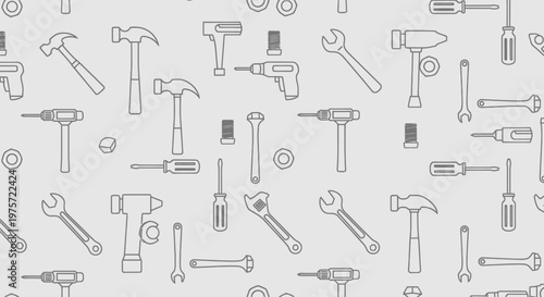 Collection of various hand tools.