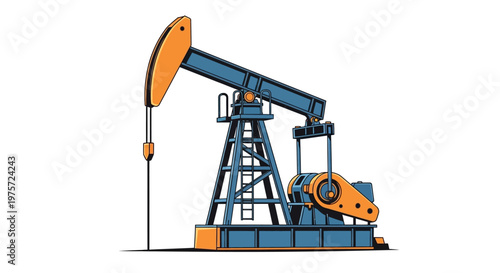 Oil Pump Jack Machinery Equipment.