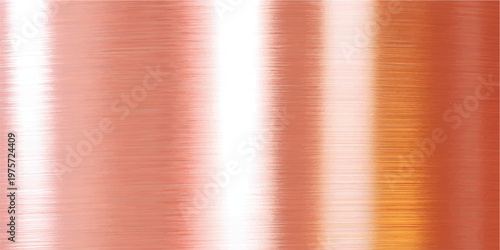 Brushed metallic surface featuring a polished steel pattern interwoven with vibrant red and yellow threads for a textured industrial design