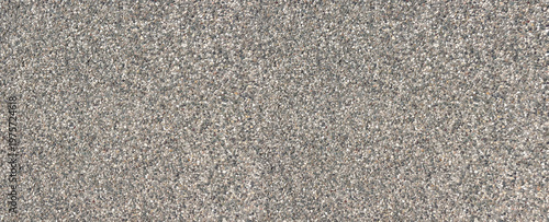 Fotografía Gray gravel texture surface background full frame