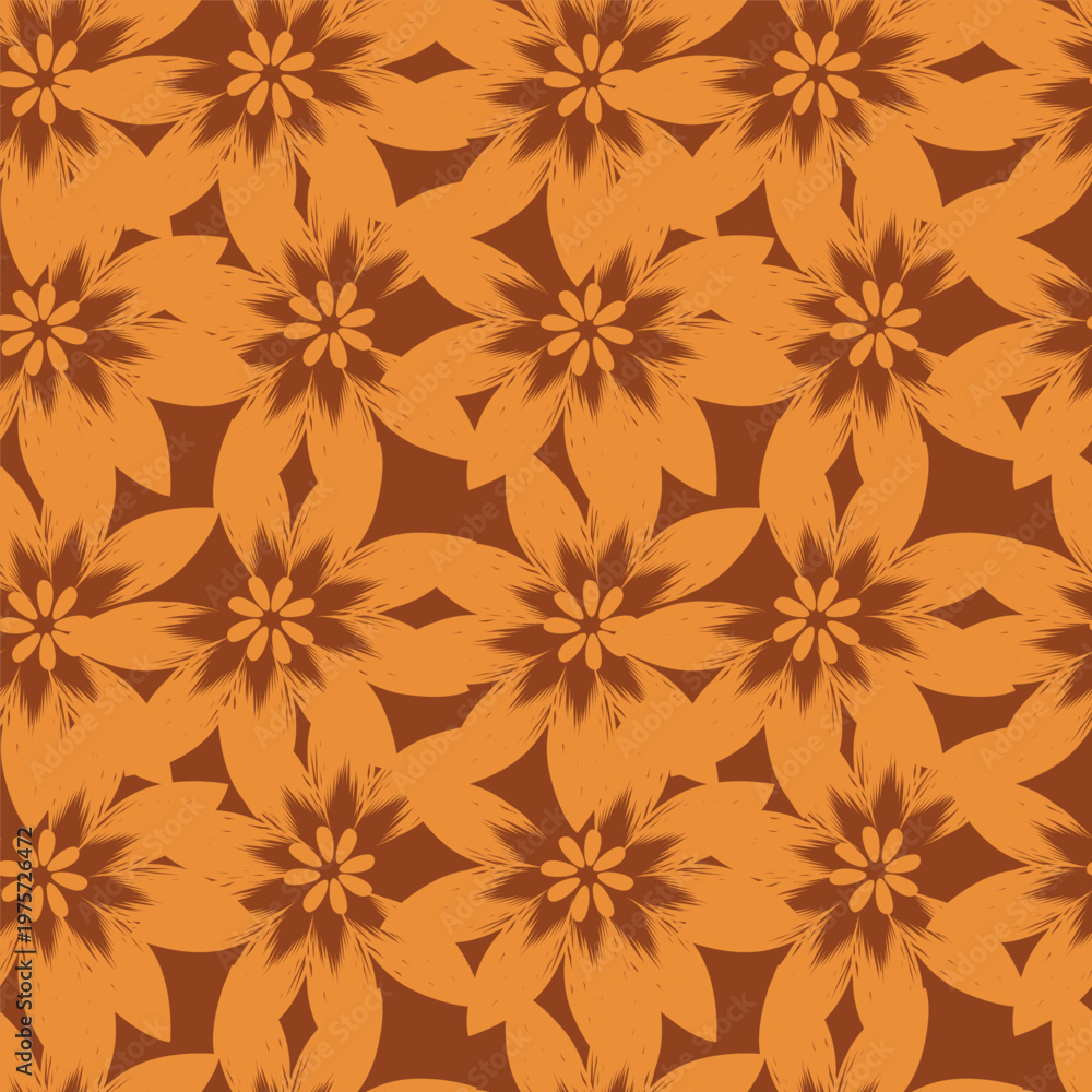 Fototapeta premium seamless floral pattern