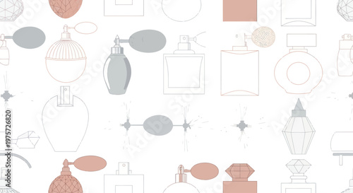 Perfume Bottles and Cosmetic Containers.