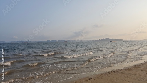Beautiful Blue Sea and Sky for Summer Campaign and Social Media