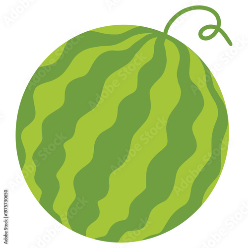 flat design illustration of fruits	
