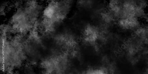 Abstract ash cloud and smoke texture in dark background .Black fog effect transparent smoke isolated dark dramatic sky with black stormy clouds. Grunge creative and decorative fractal smoke vector.