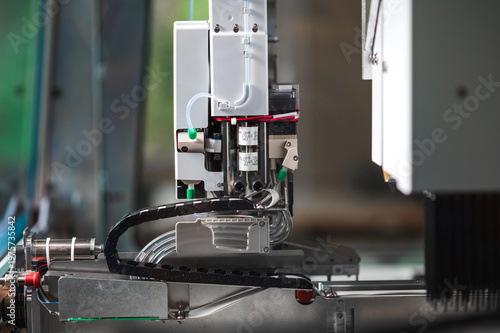 Wallpaper Mural Precise Wiring Layout. Manufacturing Setup Highlighting Fine Routing And Component Connections Clearly Torontodigital.ca