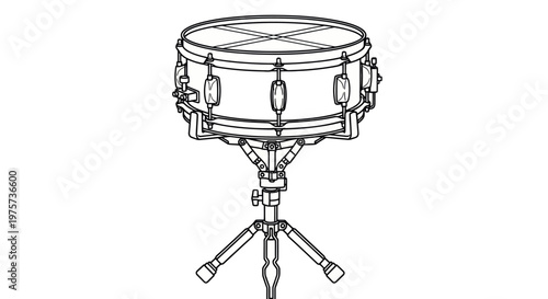 Drum on a Tripod Stand.