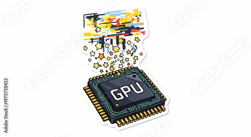 GPU graphics processing unit microchip technology