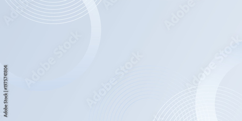 Abstract blue modern background with circle line elements. Digital technology concept elegant futuristic