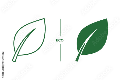 Eco-Friendly Leaf Logo Design