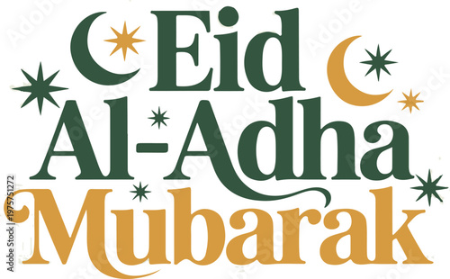 Elegant black and white eid mubarak greeting card design.