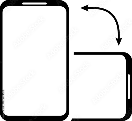 Smartphone Rotation Icon