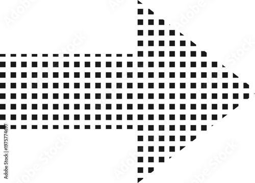 Pixelated Arrow Direction