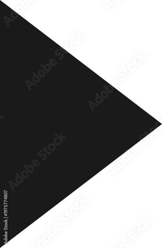 Black Play Button Icon