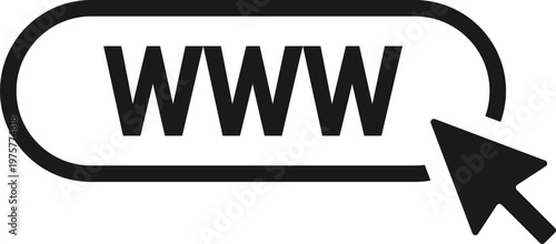 WWW Click Icon