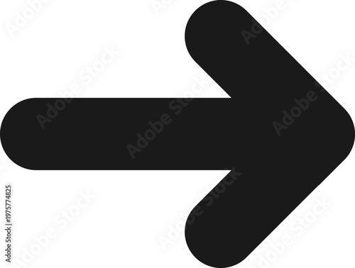 Black Arrow Pointing Right