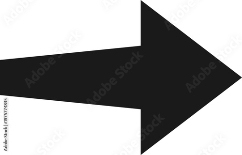 Black Arrow Pointing Right