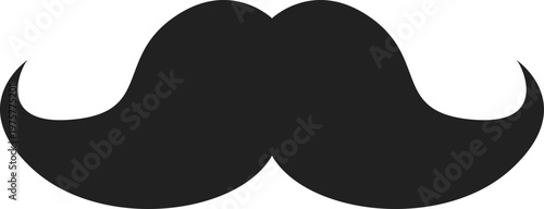 Black Mustache Icon