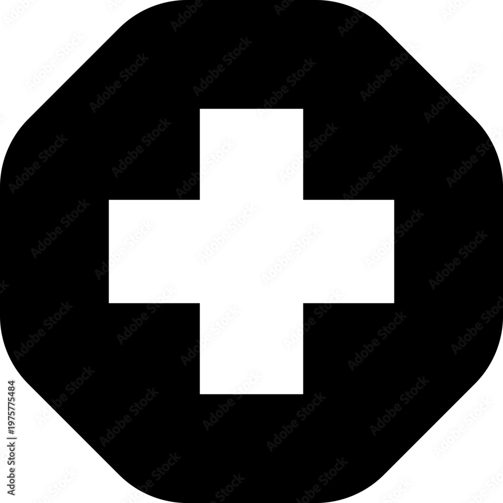 Obraz premium Medical Cross Symbol