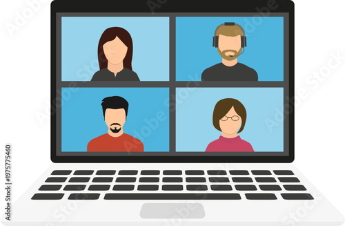 Fotografie Video Conference Call