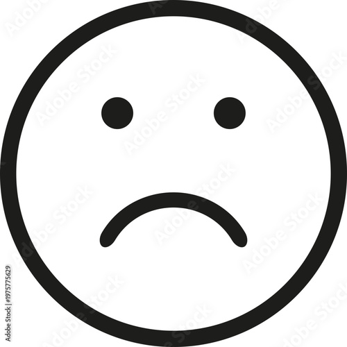 Sad Face Icon