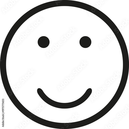 Simple Smiley Face Icon