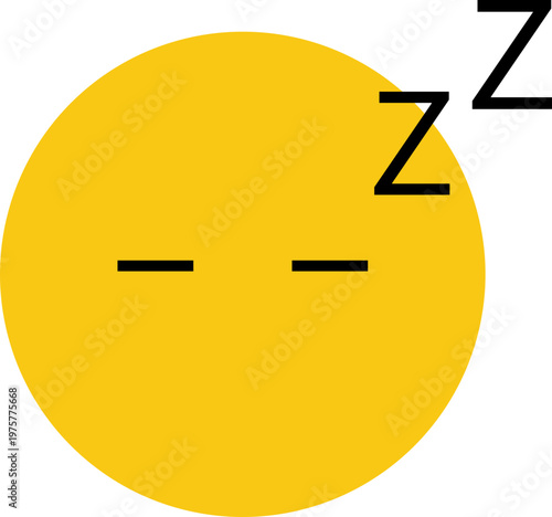 Sleeping Emoji Face