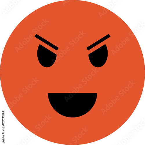 Angry Emoji Face