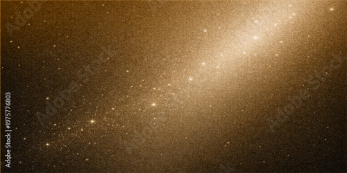 A cosmic spectacle of sparkling stars on a golden, textured backdrop, reminiscent of the universe's grandeur. A dramatic scene with shimmering celestial dust.