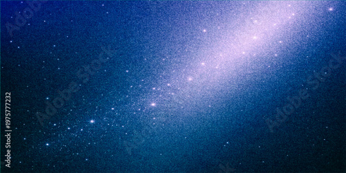 A celestial display of stardust illuminates the vast expanse of the cosmos, with stars twinkling in the darkness.