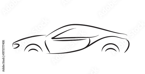 Car line art