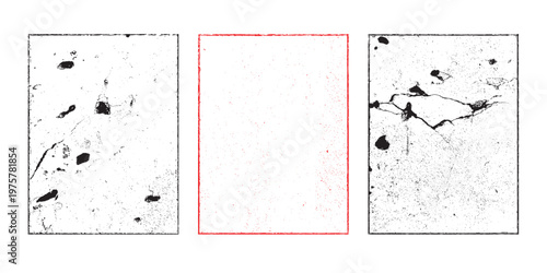 Grunge Urban Backgrounds set.Texture Vector.Dust Overlay Distress Grain ,Simply Place illustration over any Object to Create grungy Effect .abstract,splattered , dirty, texture for your design.