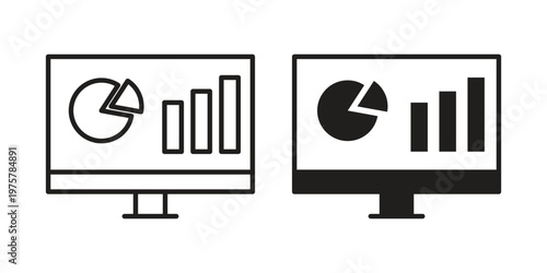 Dashboard icon for web and application. EPS10