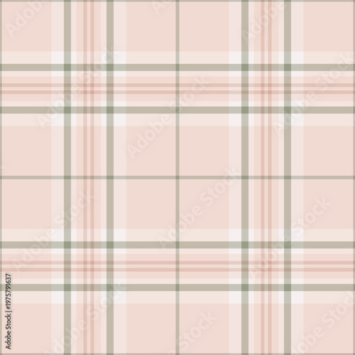 Marketing textile vector seamless, quiet texture tartan plaid. Cross background pattern check fabric in light and white colors.