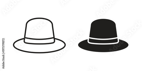 Hat icon for web and application. EPS10