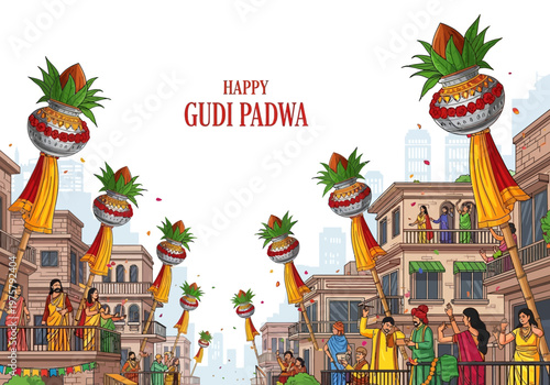 Happy Gudi Padwa A Vibrant Celebration of Indian Culture and New Beginnings